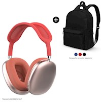 Audífonos Bluetooth P9 Over Ear 5.0 Rojo + Mochila basica de regalo